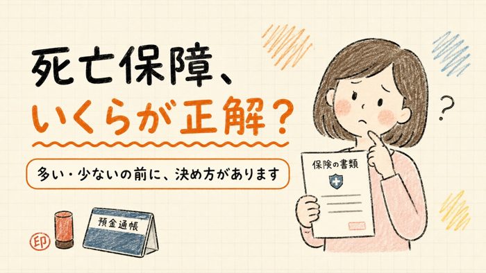 死亡保障、いくらが正解?の記事表紙