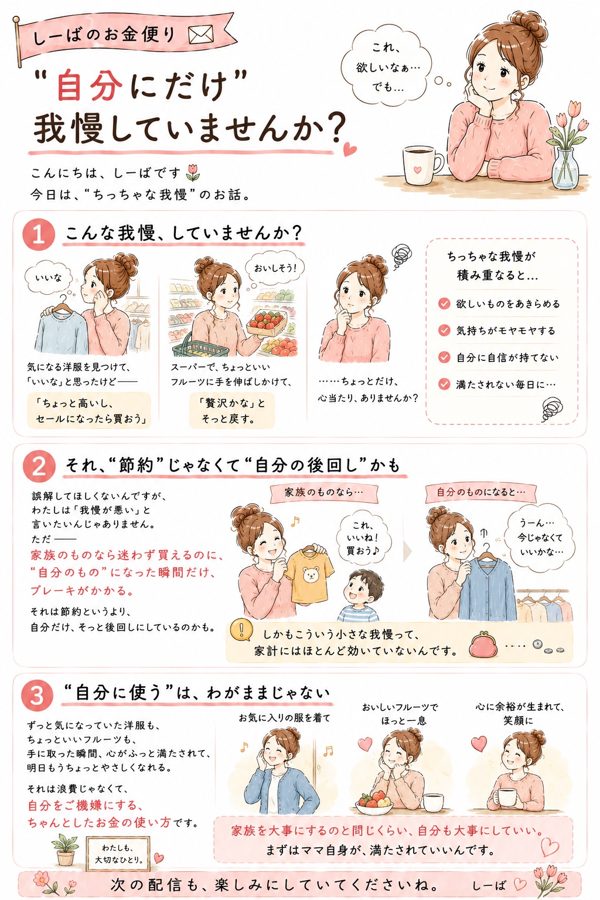 我慢についてのお便り